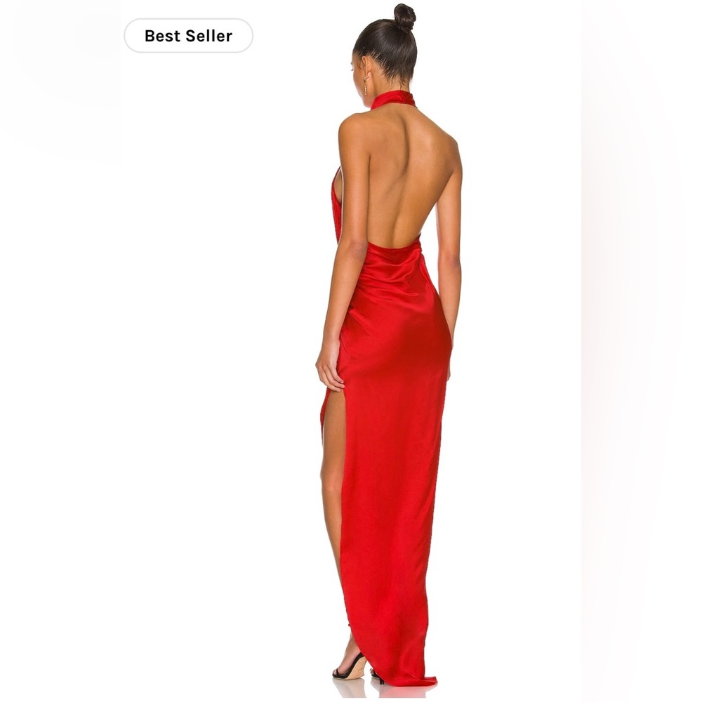 Amanda Uprichard Red Dress - Good condition. Worn 1 time. - Picture 3 of 3